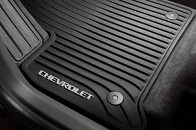 Tapetes de vinil rígidos para Chevrolet Traverse 2023, camioneta para 8 pasajeros