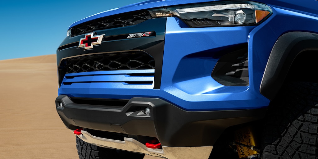 Vsita Off-road - Chevrolet Colorado ZR2 2025 4x4 con un chasis más alto y más ancho para Off-road y modo de manejo terrain