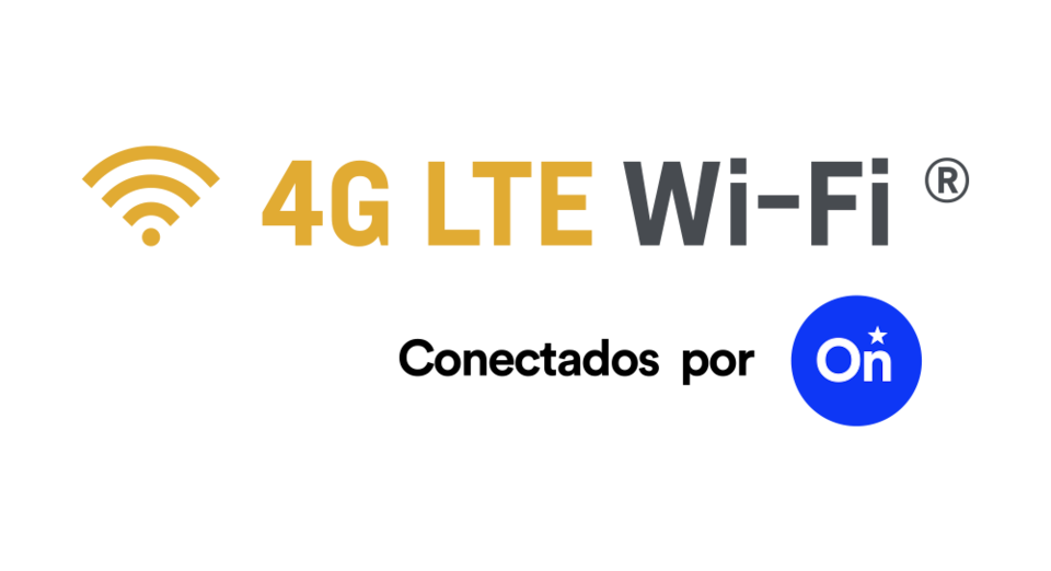Logotipo 4G LTE Wi-fi con conectividad OnStar